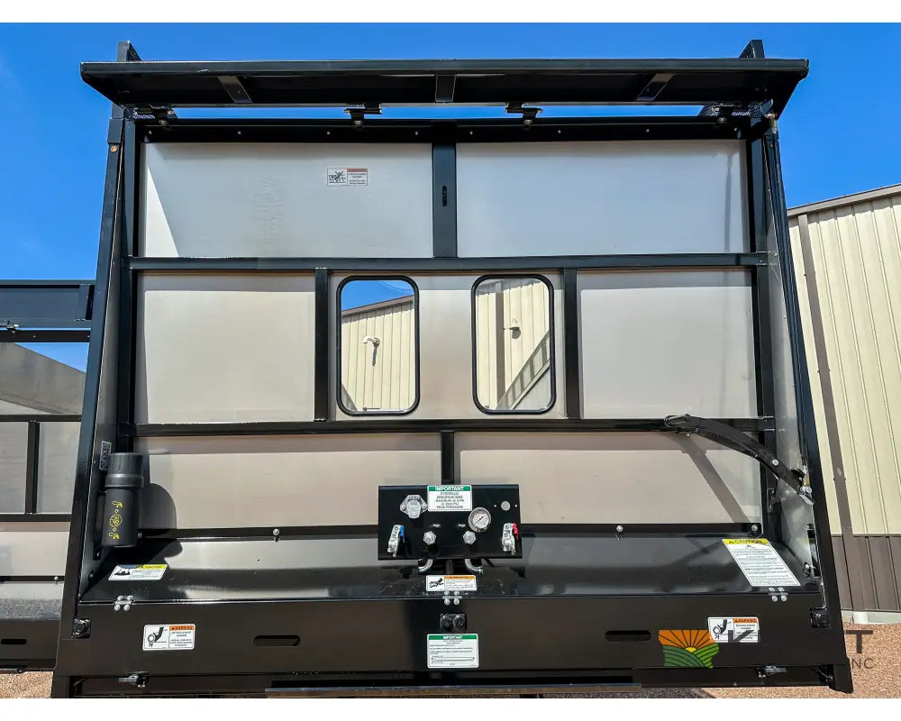 Meyer 9136RT Chainfloor Forage Trailer - Rear Unload Stainless Steel Sides Forage Trailers