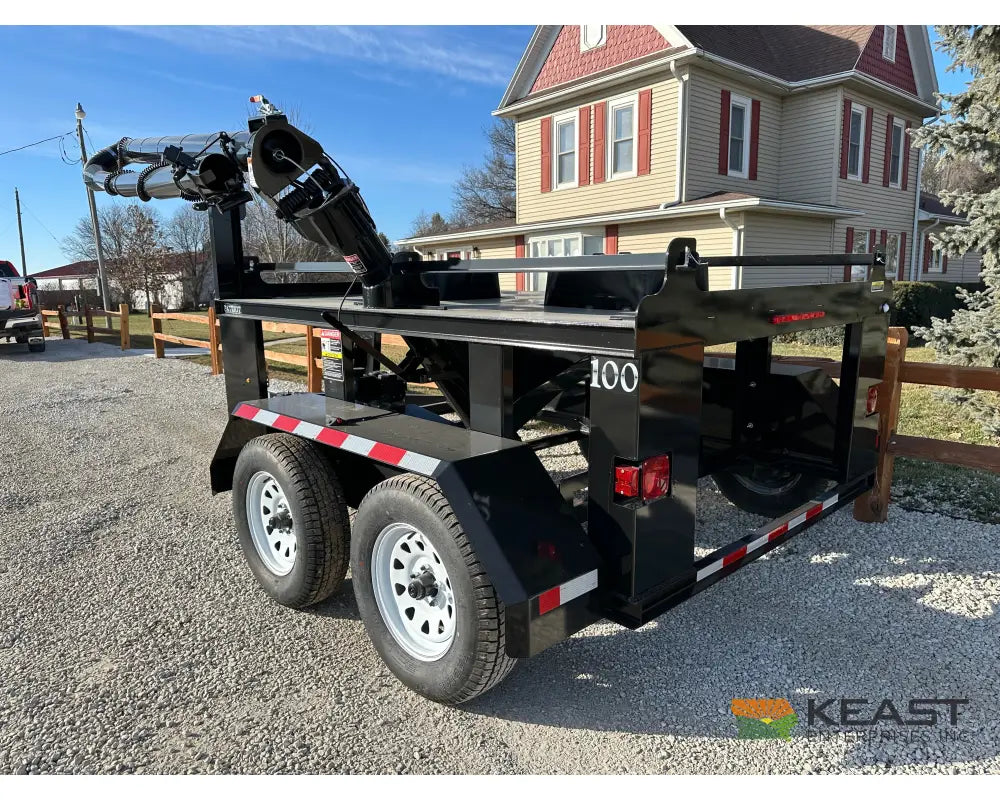 Patriot 100 2-Box Seed Tender - Electric Start Honda Engine Wired Controls Poly Cup Auger Seed Tenders