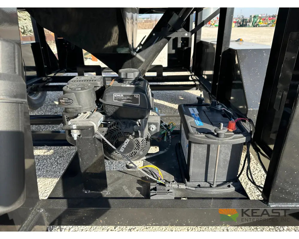 Patriot 100 2-Box Seed Tender - Electric Start Honda Engine Wired Controls Poly Cup Auger Seed Tenders