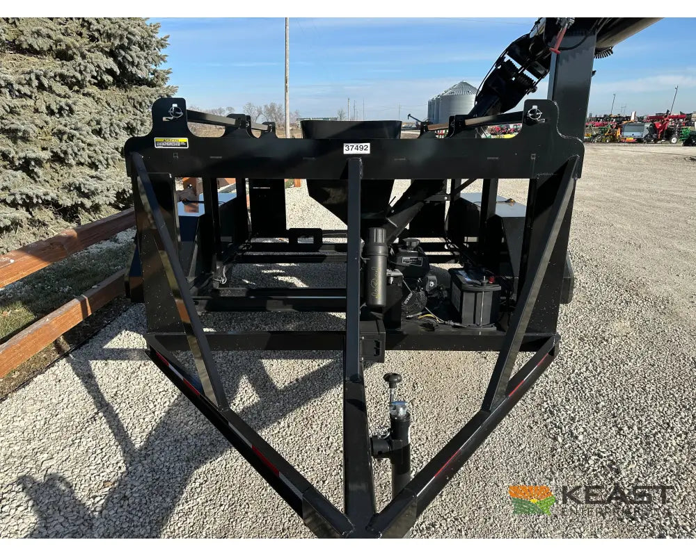 Patriot 100 2-Box Seed Tender - Electric Start Honda Engine Wired Controls Poly Cup Auger Seed Tenders