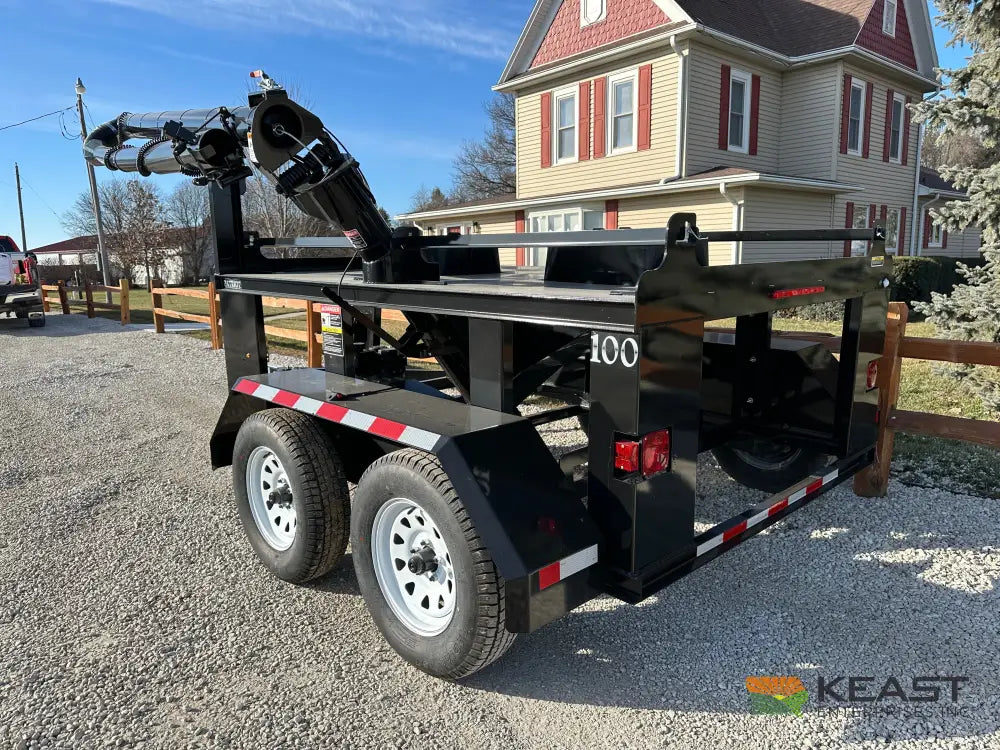 Patriot 100 2-Box Seed Tender - Electric Start Honda Engine Wired Controls Poly Cup Auger Seed Tenders