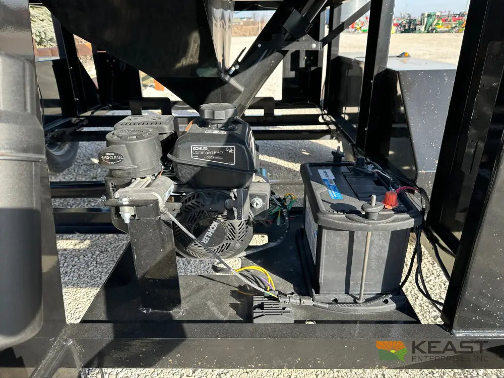 Patriot 100 2-Box Seed Tender - Electric Start Honda Engine Wired Controls Poly Cup Auger Seed Tenders