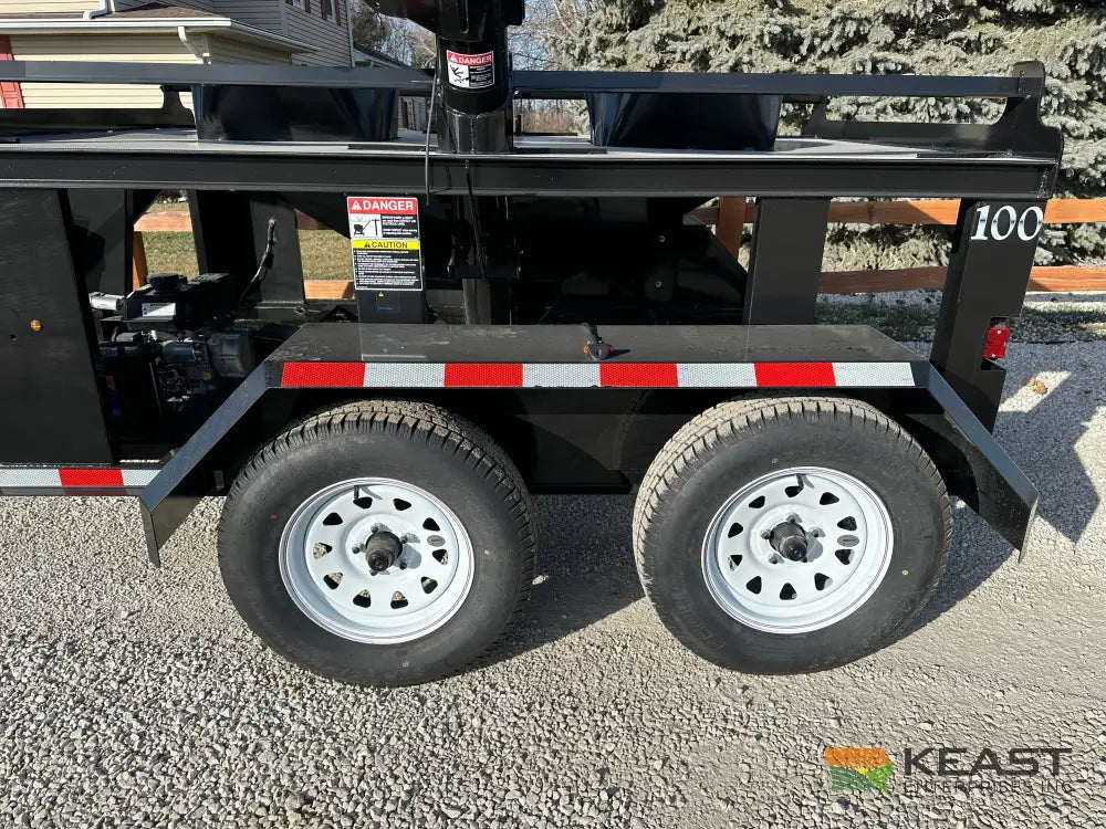 Patriot 100 2-Box Seed Tender - Electric Start Honda Engine Wired Controls Poly Cup Auger Seed Tenders