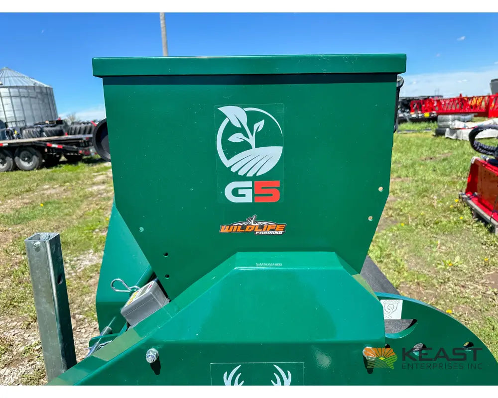 PH Outdoors G5 5’ No Till Drill - 8 Rows 7.5’’ Spacing Great for Food Plots Hunting and Farms Drills and Seeders