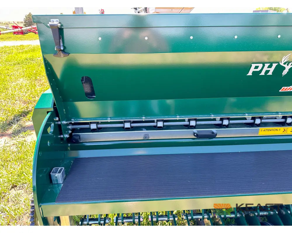 PH Outdoors G8 8’ No Till Drill - 13 Rows 7.5’’ Spacing Great for Food Plots Hunting and Farms Drills and Seeders