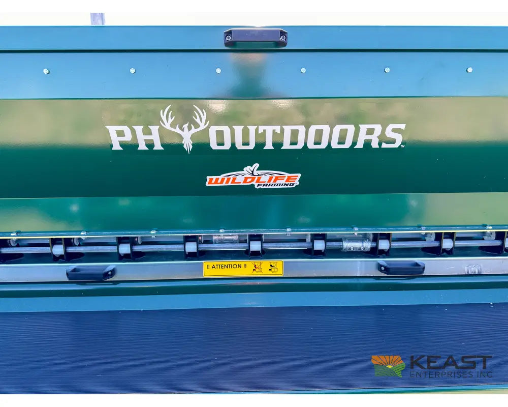 PH Outdoors G8 8’ No Till Drill - 13 Rows 7.5’’ Spacing Great for Food Plots Hunting and Farms Drills and Seeders