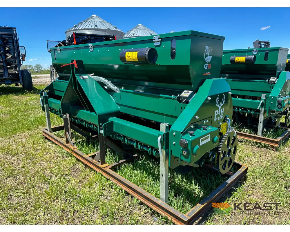 PH Outdoors G8 8’ No Till Drill - 13 Rows 7.5’’ Spacing Great for Food Plots Hunting and Farms Drills and Seeders