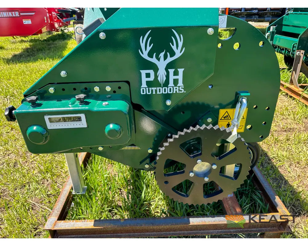 PH Outdoors G8 8’ No Till Drill - 13 Rows 7.5’’ Spacing Great for Food Plots Hunting and Farms Drills and Seeders