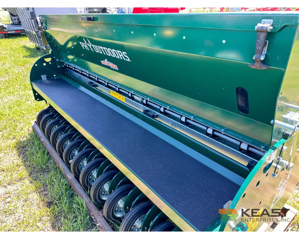 PH Outdoors G8 8’ No Till Drill - 13 Rows 7.5’’ Spacing Great for Food Plots Hunting and Farms Drills and Seeders