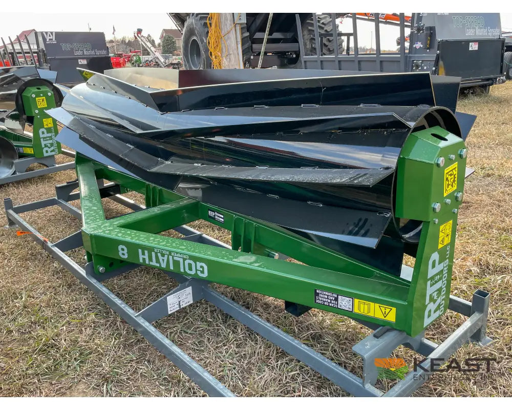PH Outdoors Goliath 8 8’ Roller Crimper - 90’’ Drum Width Ideal for Managing Cover Crops Roller Crimper