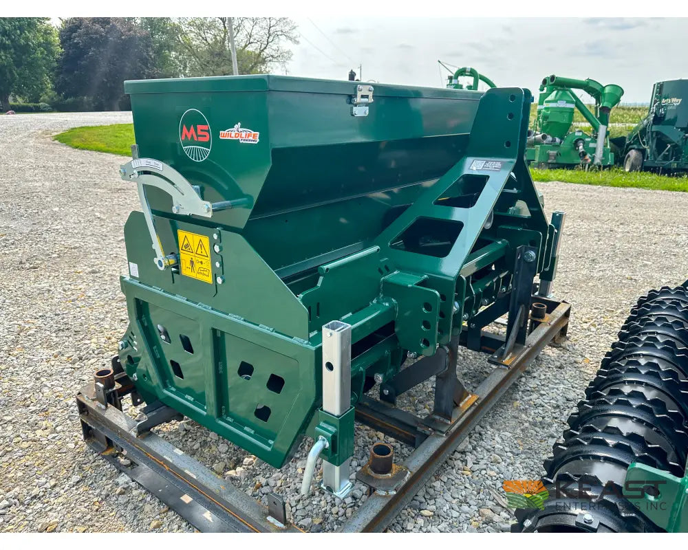 PH Outdoors M5 5’ No Till Drill - 8 Rows 7.5’’ Spacing Great for Food Plots Hunting and Farms Drills and Seeders