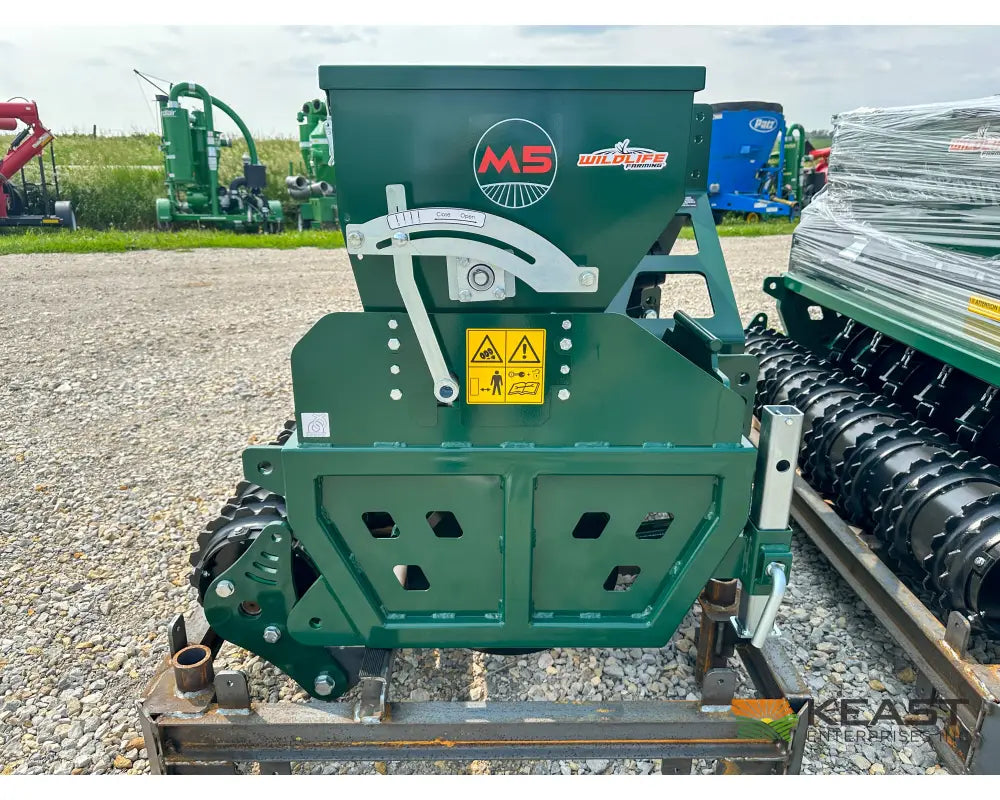 PH Outdoors M5 5’ No Till Drill - 8 Rows 7.5’’ Spacing Great for Food Plots Hunting and Farms Drills and Seeders