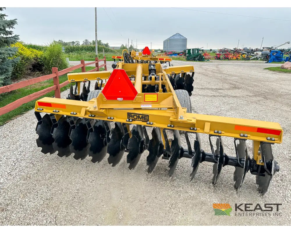 Rome TCW-24 Wheel Offset Disc Harrow - 11’ Working Width Up to 10’’ Depth Disc Harrow