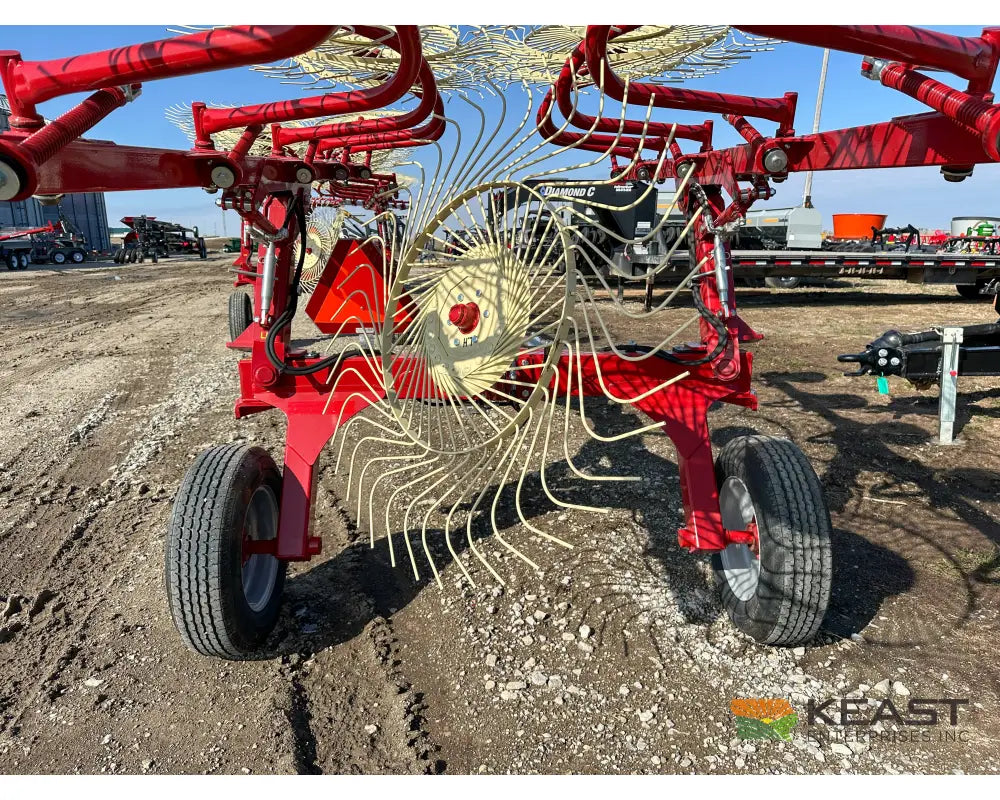 Sitrex QR10 High Clearance Carted Rake Center Kicker Wheel Kit - 21’ Working Width Hay Rakes