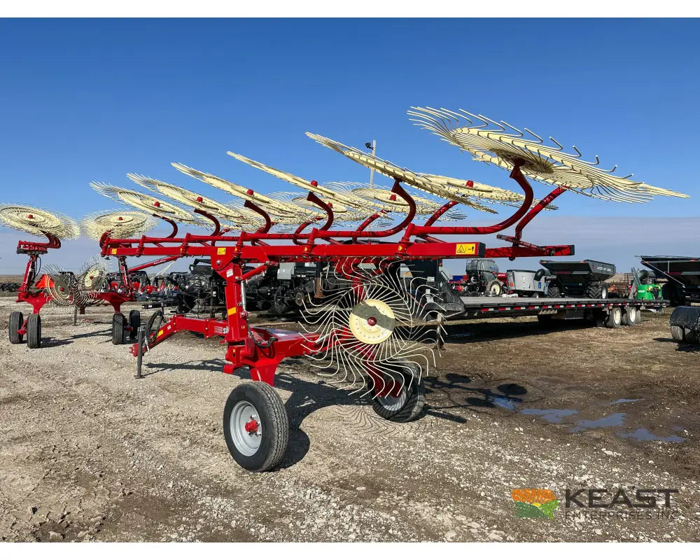 Sitrex QR12 High Clearance Carted Rake Center Kicker Wheel Kit - 24’ 6’’ Working Width Hay Rakes