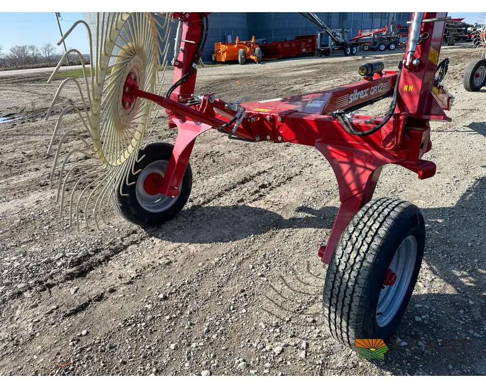 Sitrex QR12 High Clearance Carted Rake Center Kicker Wheel Kit - 24’ 6’’ Working Width Hay Rakes