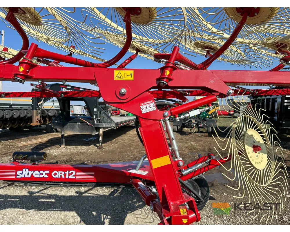 Sitrex QR12 High Clearance Carted Rake Center Kicker Wheel Kit - 24’ 6’’ Working Width Hay Rakes