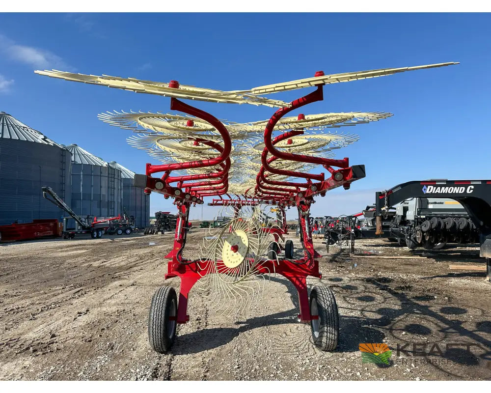 Sitrex QR12 High Clearance Carted Rake Center Kicker Wheel Kit - 24’ 6’’ Working Width Hay Rakes