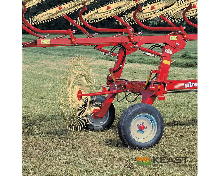 Sitrex QR8 High Clearance Carted Rake Center Kicker Wheel Kit - 18’ Working Width Hay Rakes