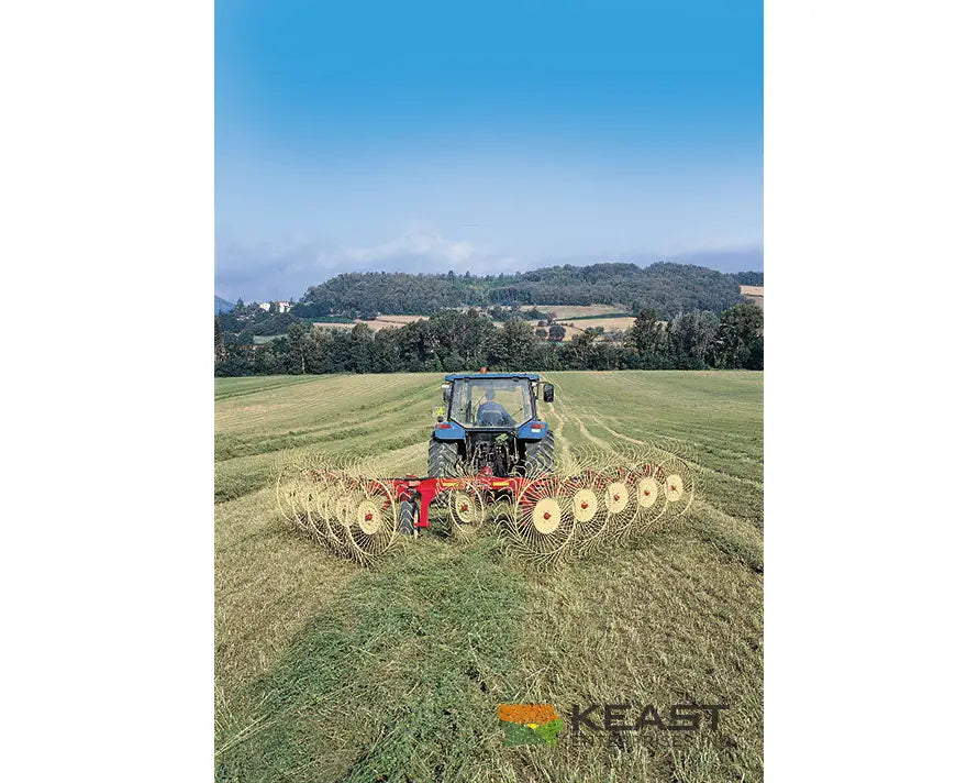 Sitrex QR8 High Clearance Carted Rake Center Kicker Wheel Kit - 18’ Working Width Hay Rakes