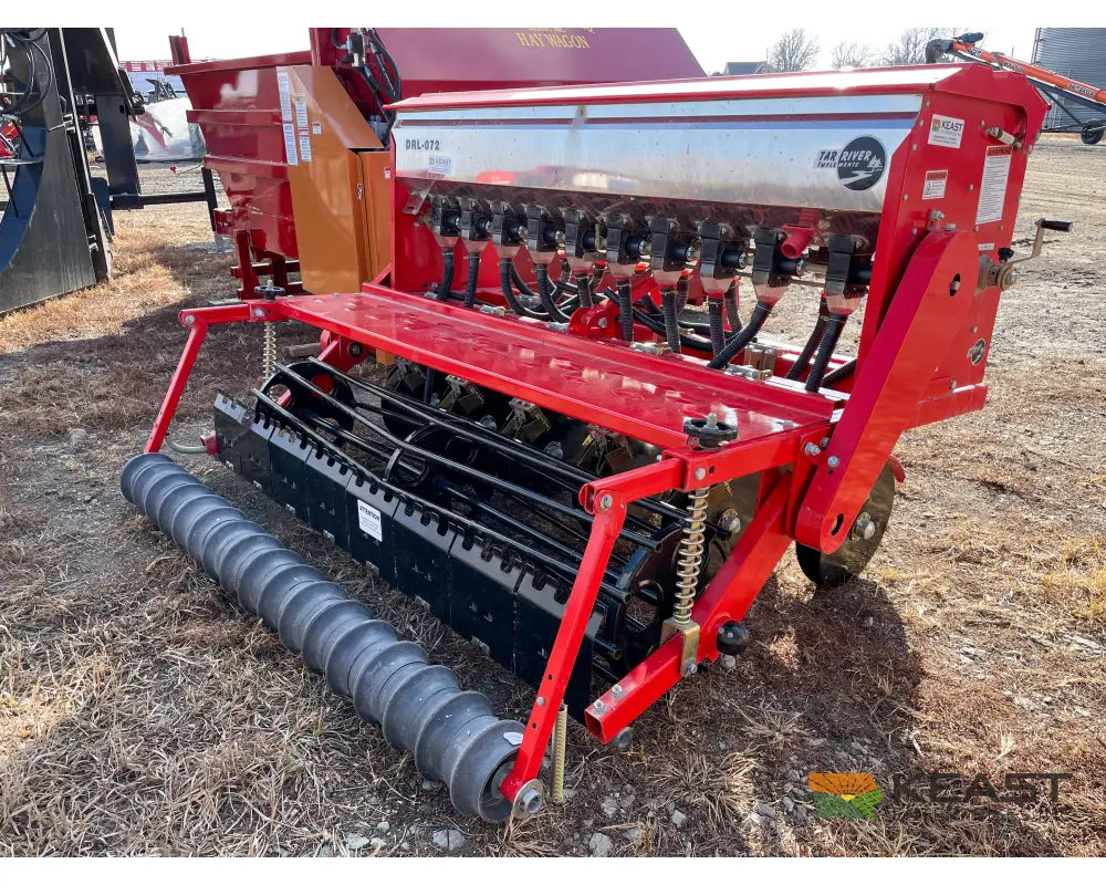 Tar River DRL072 70’’ Seeder - Dual Seed Boxes Double Opening Discs Cat I/II Hitch Drills and Seeders