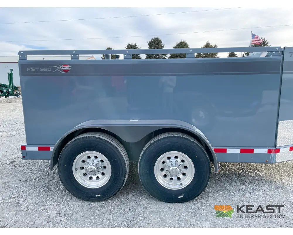 Thunder Creek FST990 Fuel Trailer - 990 Gallon Capacity 40 GPM Pump 100 Gallon DEF Tank Electric Jack Fuel Trailers