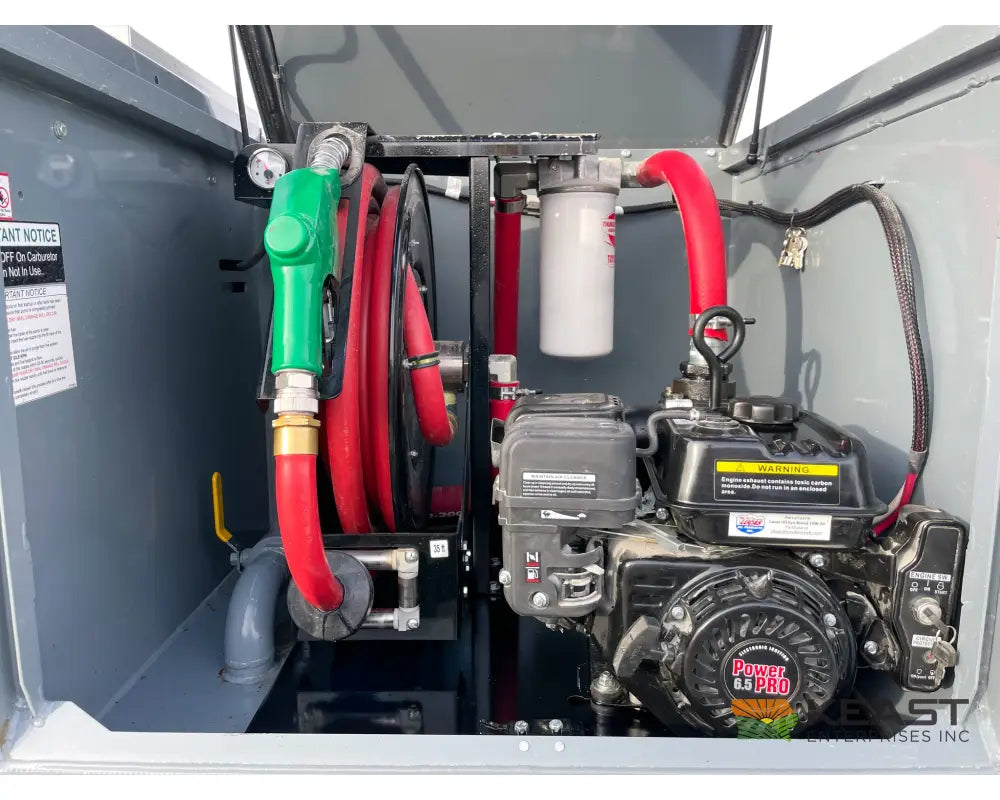 Thunder Creek FST990 Fuel Trailer - 990 Gallon Capacity 40 GPM Pump 100 Gallon DEF Tank Electric Jack Fuel Trailers