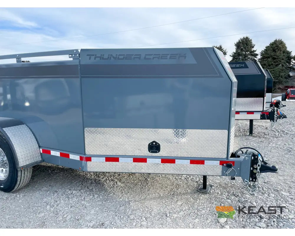 Thunder Creek FST990 Fuel Trailer - 990 Gallon Capacity 40 GPM Pump 100 Gallon DEF Tank Electric Jack Fuel Trailers