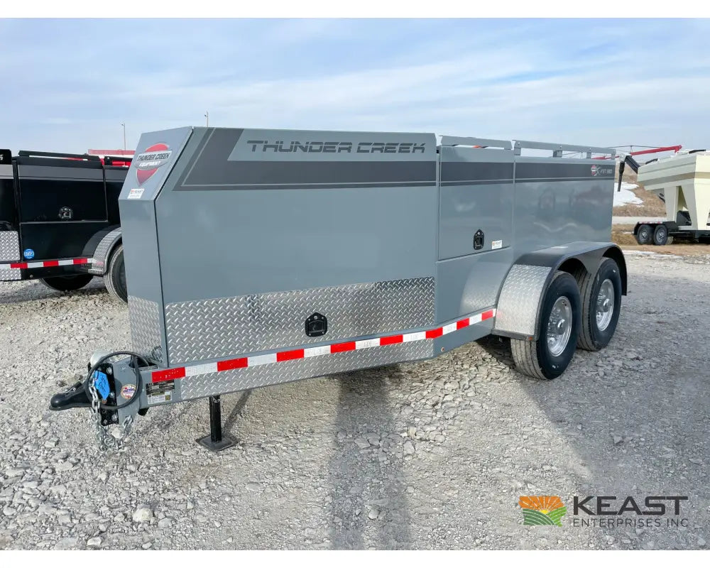 Thunder Creek FST990 Fuel Trailer - 990 Gallon Capacity 40 GPM Pump 100 Gallon DEF Tank Electric Jack Fuel Trailers