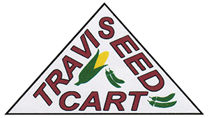 Travis Seed Cart manufacturer logo; not a photo of the individual part