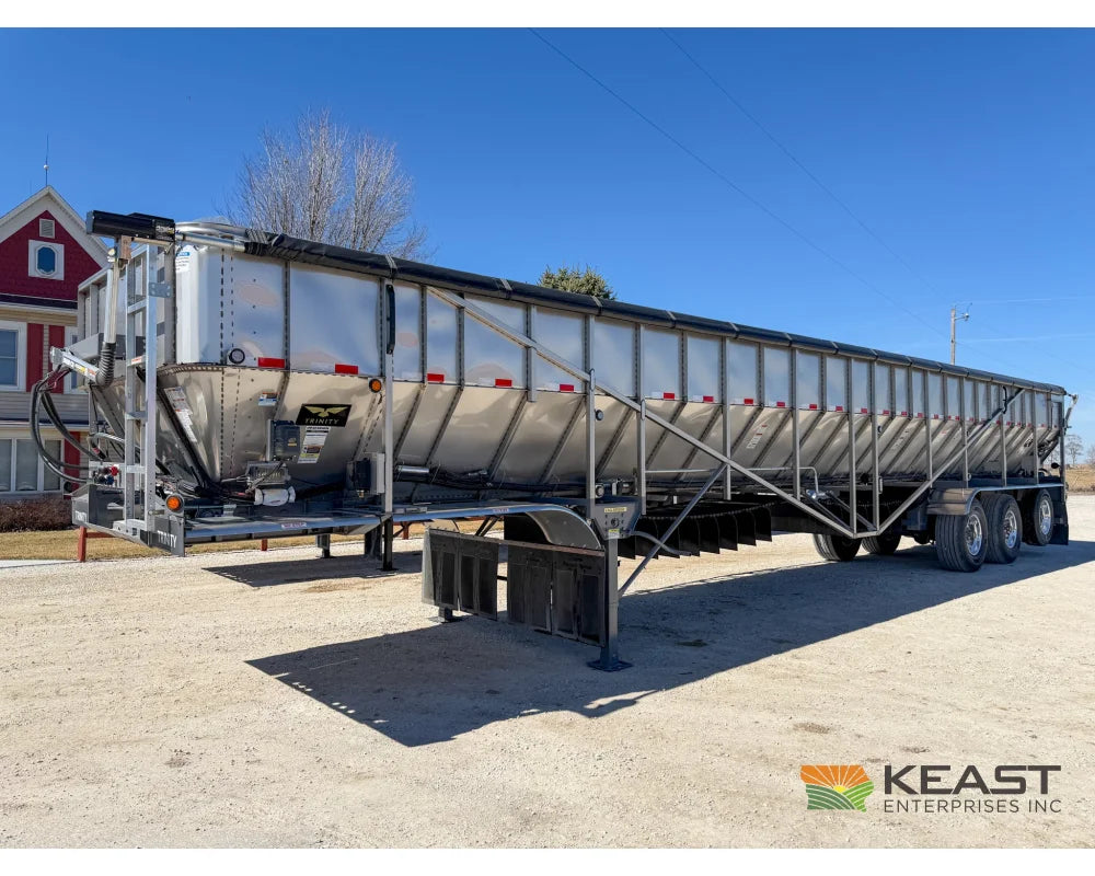 Trinity 50’ Stainless Steel Belt Trailer 48’’ Belt Electric Tarp - Belt Trailers