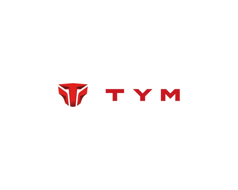 TYM logo, not a photo of the individual part