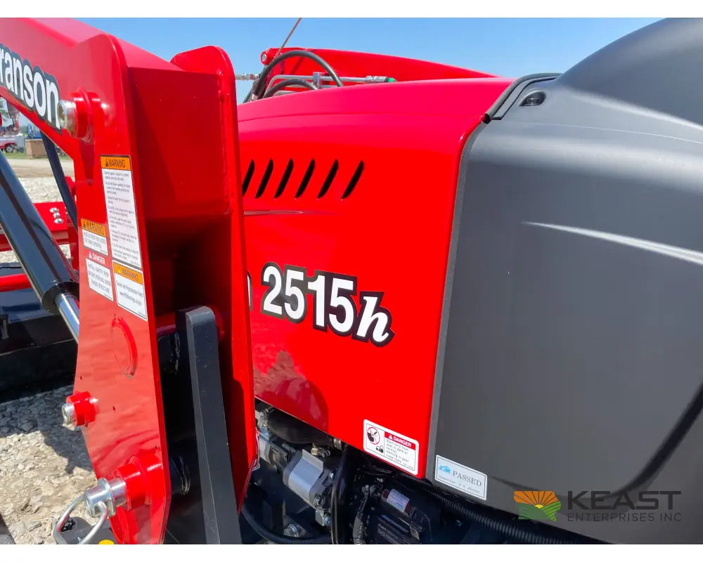 TYM 2515H 24 hp Tractor - Hydrostatic Transmission 2,200 lb Capacity Loader Tractors