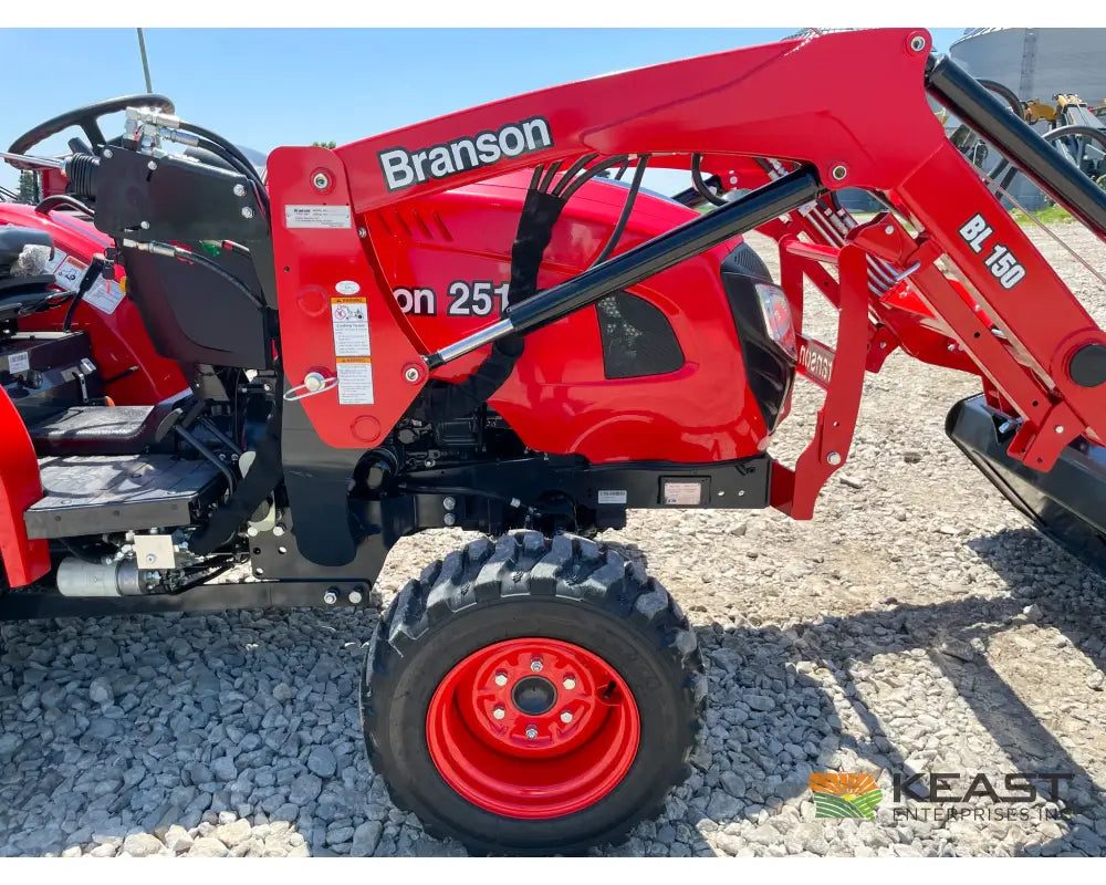 TYM 2515H 24 hp Tractor - Hydrostatic Transmission 2,200 lb Capacity Loader Tractors