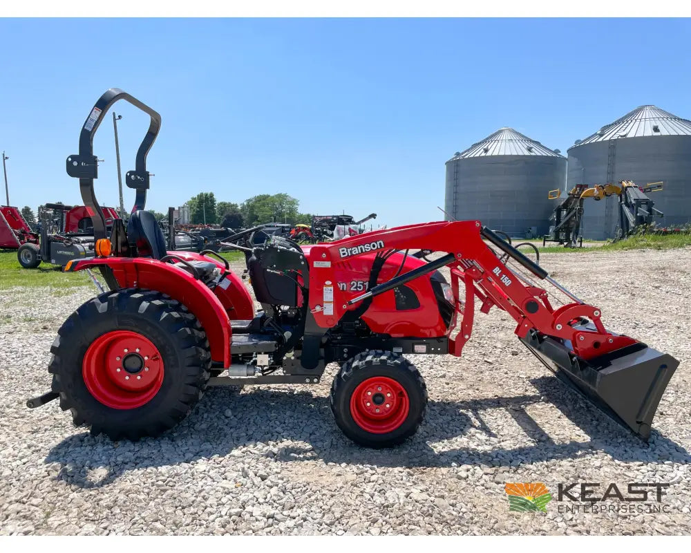 TYM 2515H 24 hp Tractor - Hydrostatic Transmission 2,200 lb Capacity Loader Tractors