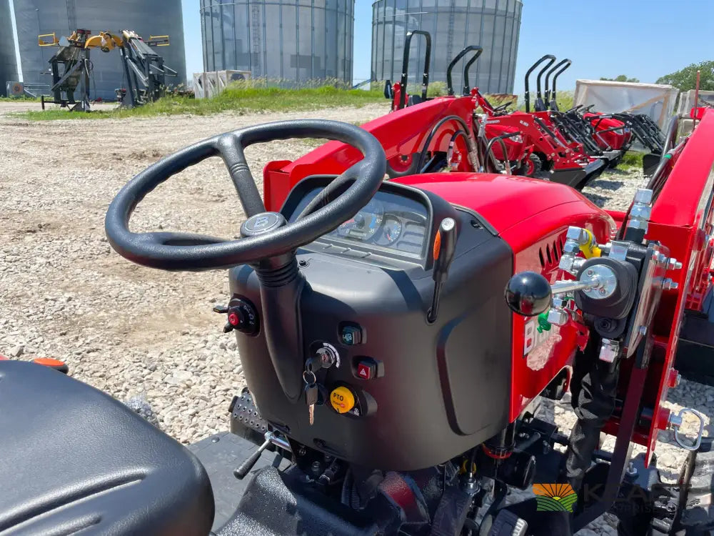 TYM 2515H 24 hp Tractor - Hydrostatic Transmission 2,200 lb Capacity Loader Tractors