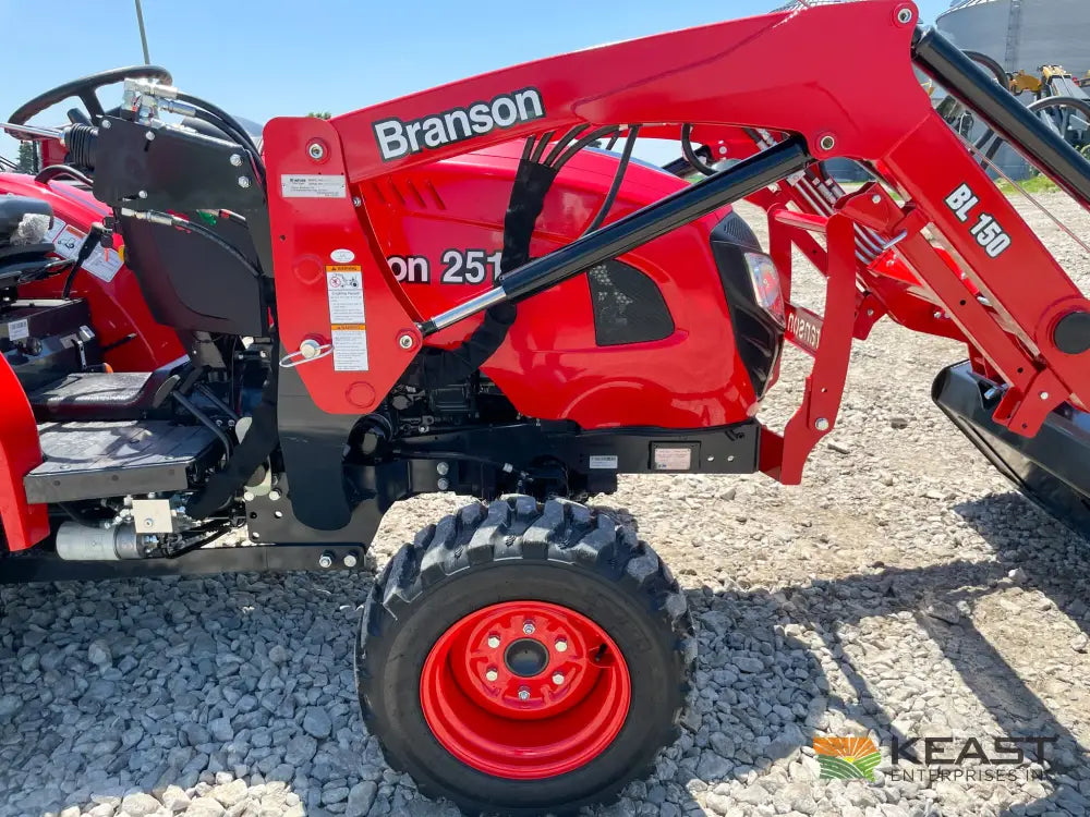TYM 2515H 24 hp Tractor - Hydrostatic Transmission 2,200 lb Capacity Loader Tractors