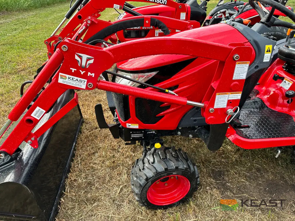 TYM T224H 22 hp Tractor - Hydrostatic Transmission Integrated Loader Tractors