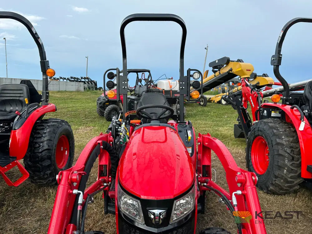 TYM T224H 22 hp Tractor - Hydrostatic Transmission Integrated Loader Tractors