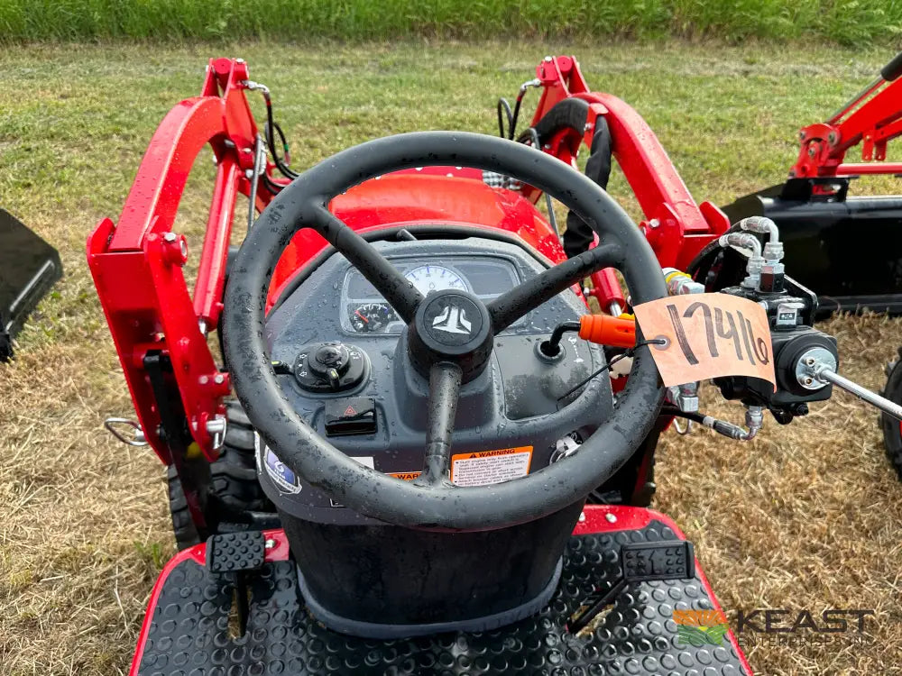 TYM T224H 22 hp Tractor - Hydrostatic Transmission Integrated Loader Tractors