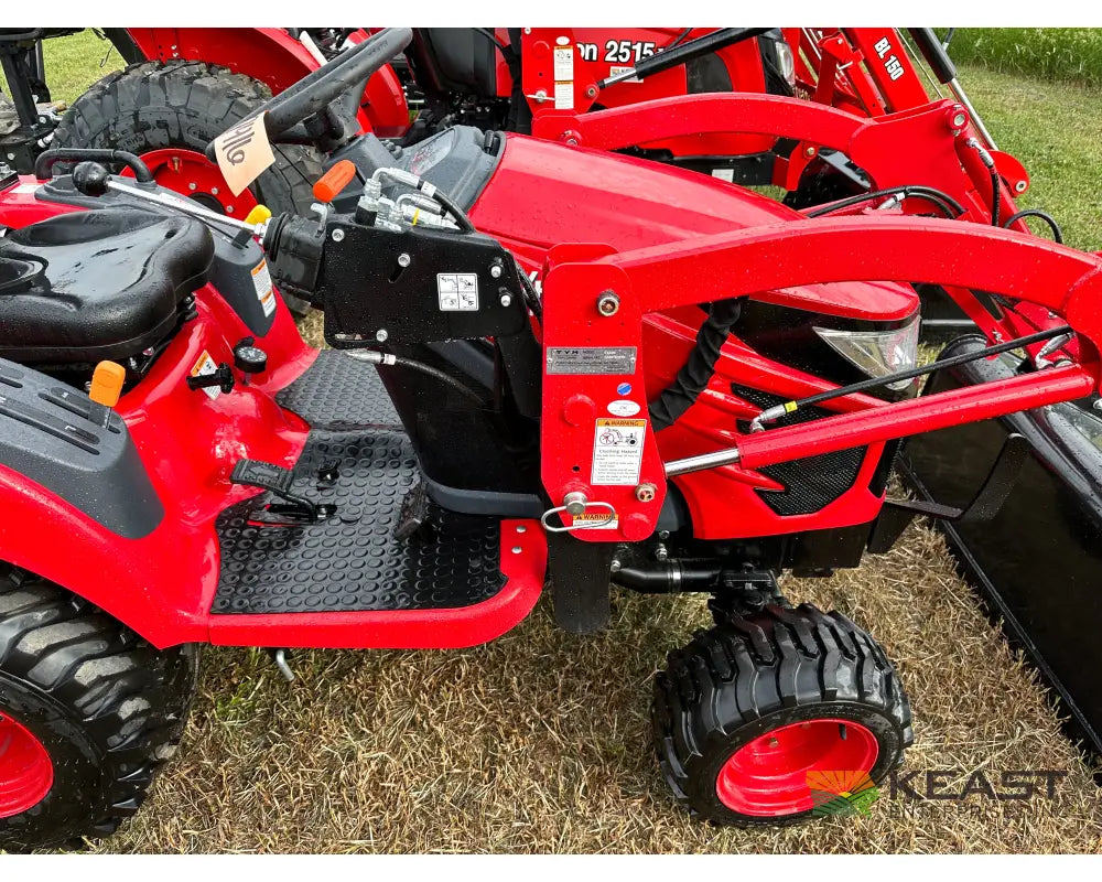 TYM T224H 22 hp Tractor - Hydrostatic Transmission Integrated Loader Tractors
