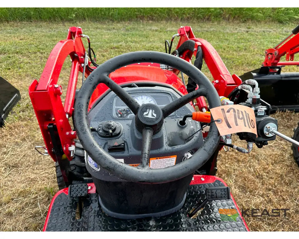 TYM T224H 22 hp Tractor - Hydrostatic Transmission Integrated Loader Tractors