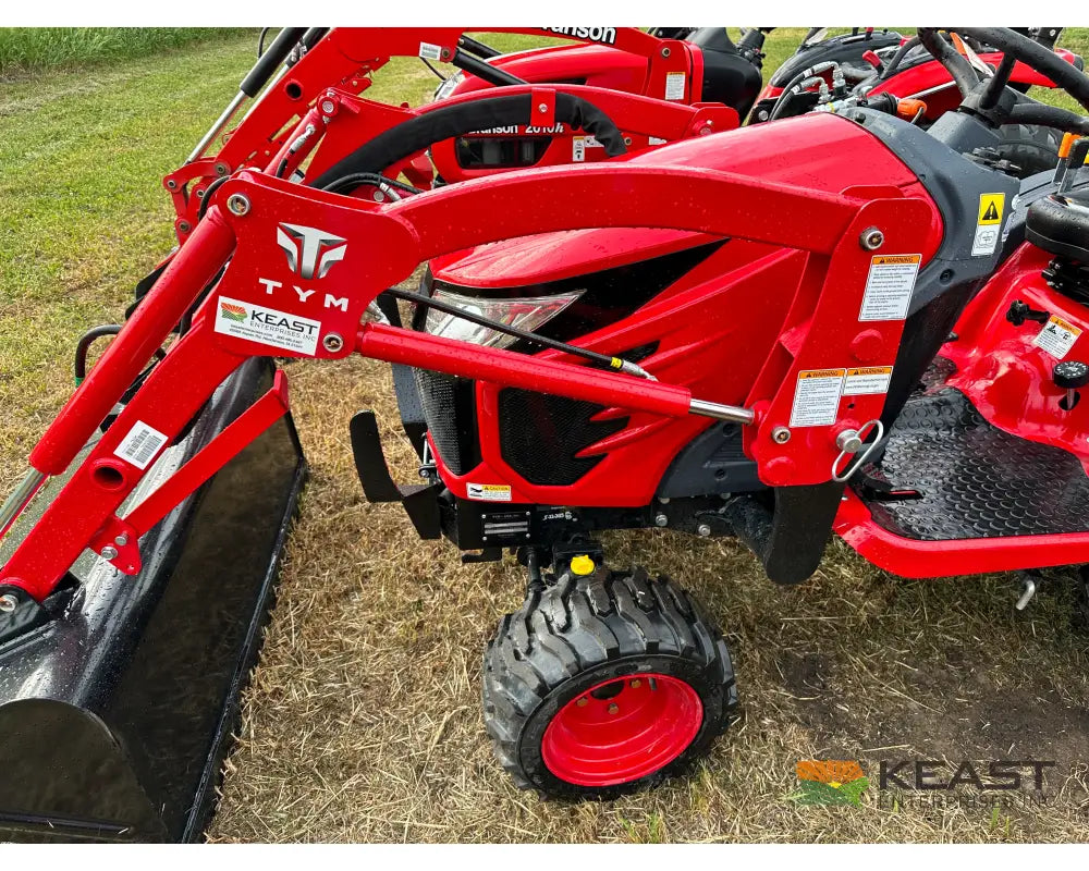 TYM T224H 22 hp Tractor - Hydrostatic Transmission Integrated Loader Tractors
