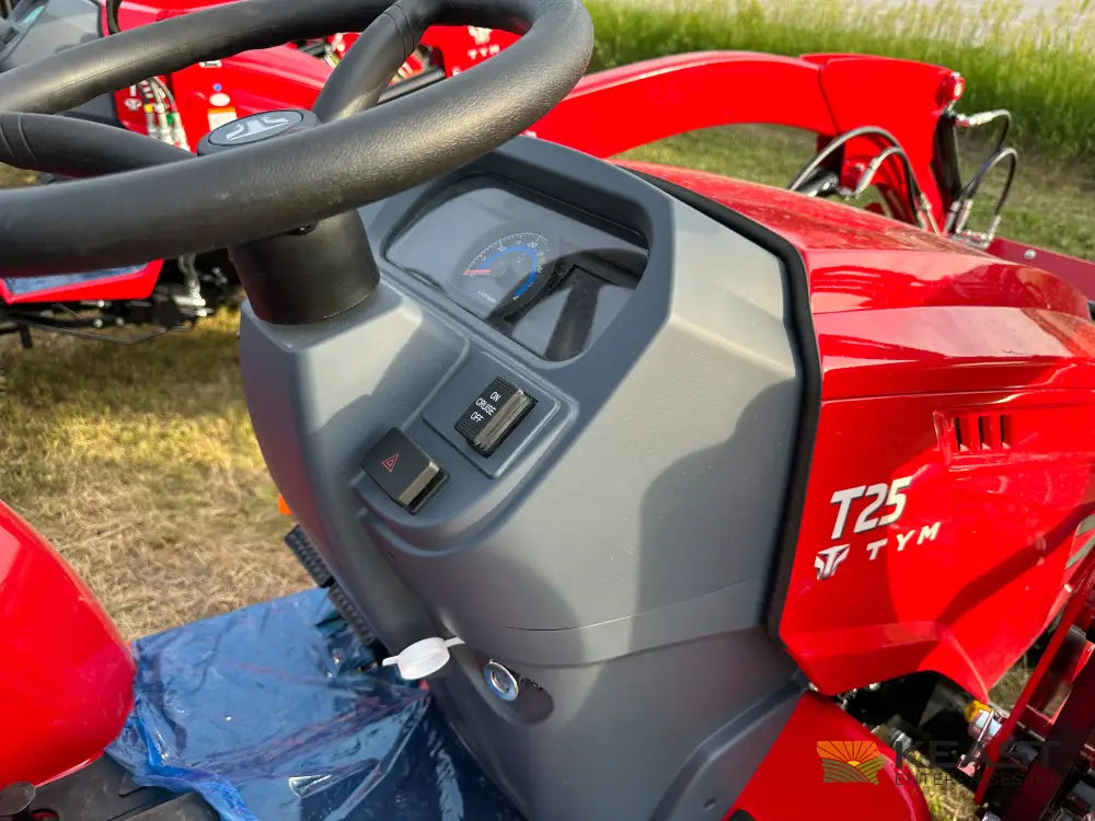 TYM T25 25 hp Tractor - Hydrostatic Transmission 1,534 lb Capacity Loader Tractors
