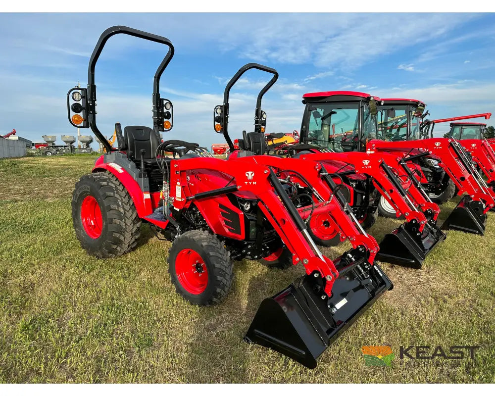TYM T25 25 hp Tractor - Hydrostatic Transmission 1,534 lb Capacity Loader Tractors