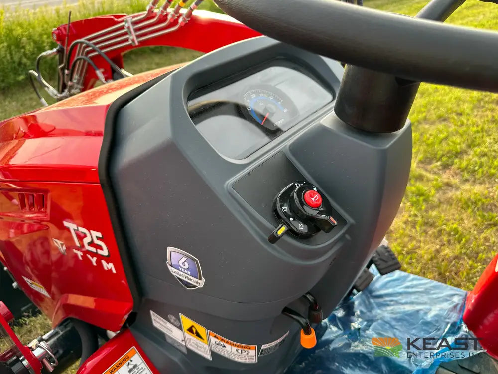TYM T25 25 hp Tractor - Hydrostatic Transmission 1,534 lb Capacity Loader Tractors