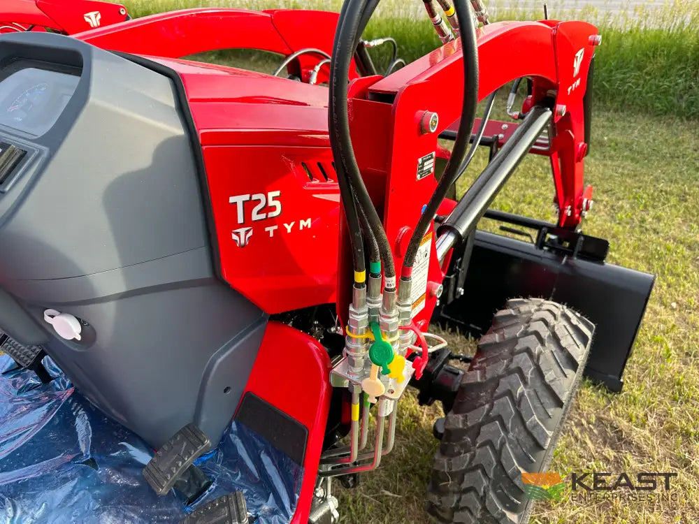 TYM T25 25 hp Tractor - Hydrostatic Transmission 1,534 lb Capacity Loader Tractors