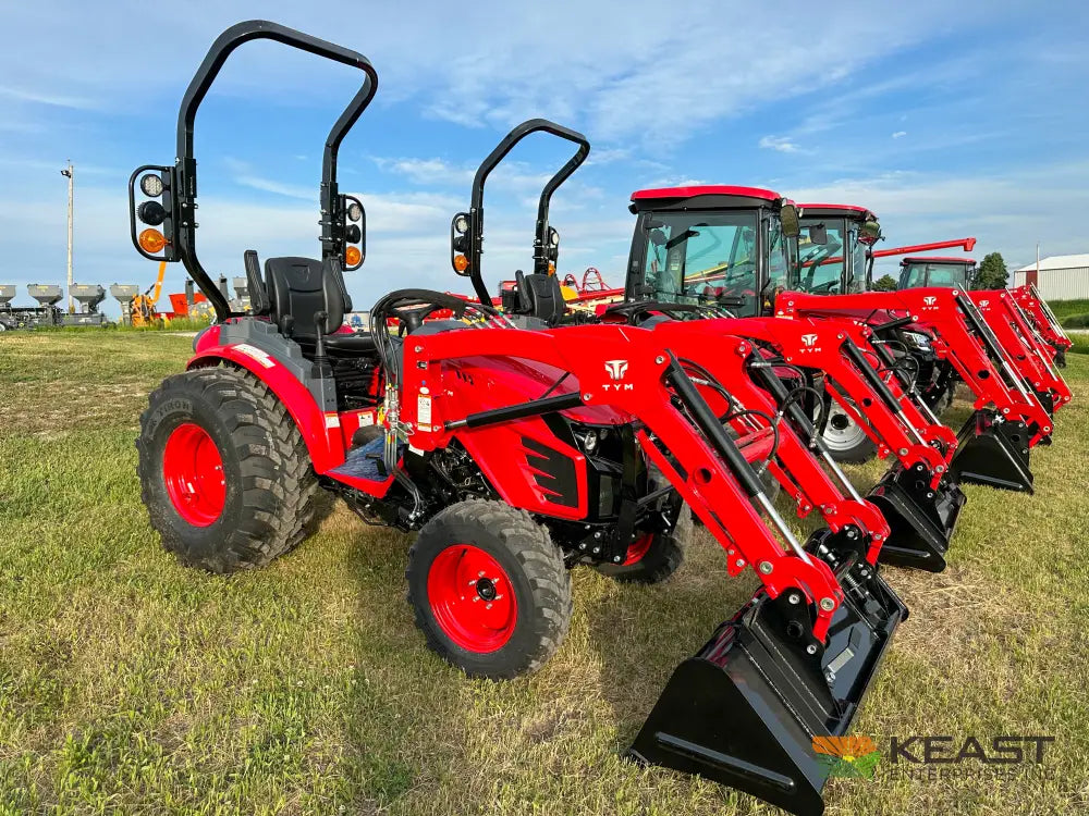 TYM T25 25 hp Tractor - Hydrostatic Transmission 1,534 lb Capacity Loader Tractors