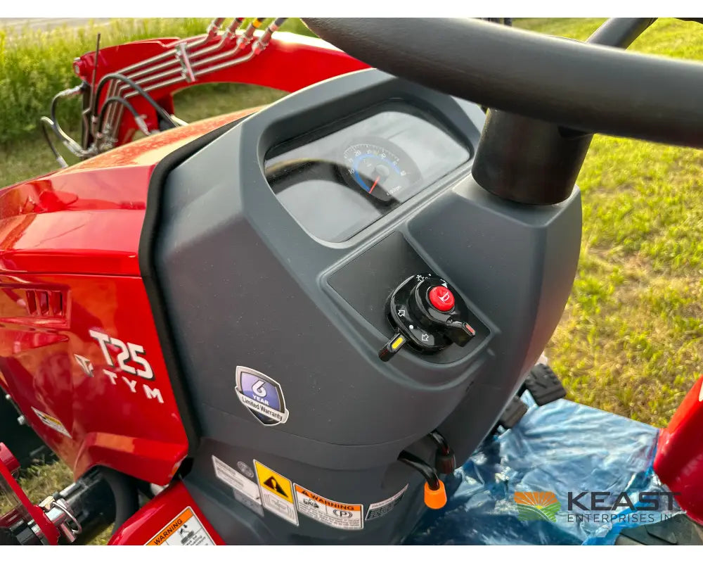 TYM T25 25 hp Tractor - Hydrostatic Transmission 1,534 lb Capacity Loader Tractors