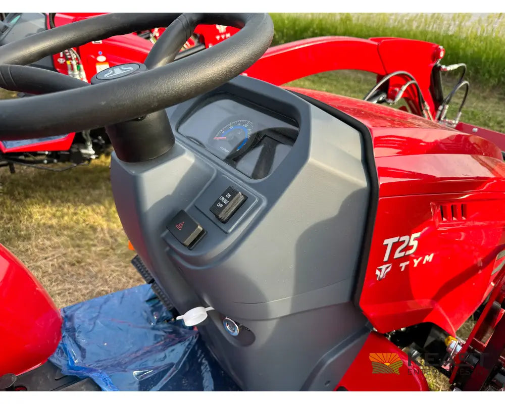TYM T25 25 hp Tractor - Hydrostatic Transmission 1,534 lb Capacity Loader Tractors